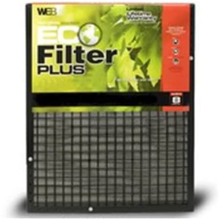 Web WEB KHBWPLUSWP1430 14 x 30 x 1 WEB Plus Permanent Electrostatic 1 in. Thick Filter KHBWPLUSWP1430